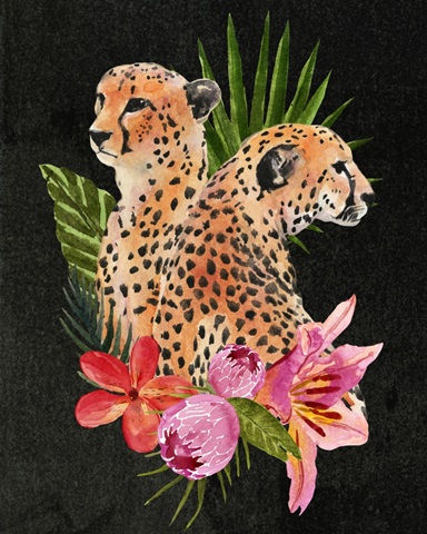 Cheetah Bouquet I
