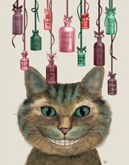Cheshire Cat and Bottles
