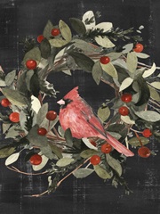 Christmas Cardinal I