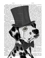 Dalmatian, Formal Hound and Hat