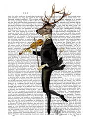 Dancing Deer with Violin