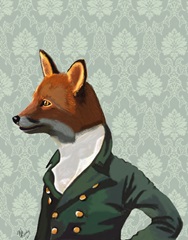 Dandy Fox Portrait