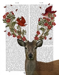 Deer and Love Birds