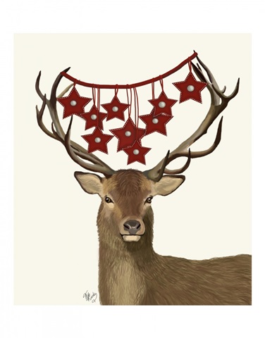 Deer, Star Decorations