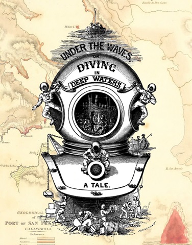 Diving Helmet on Map