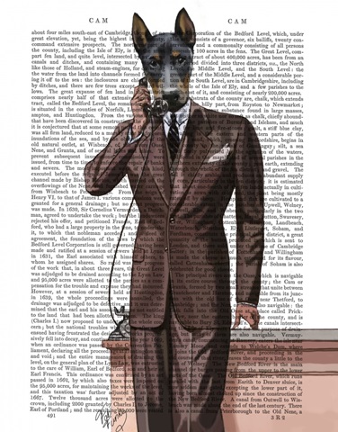 Doberman on Phone