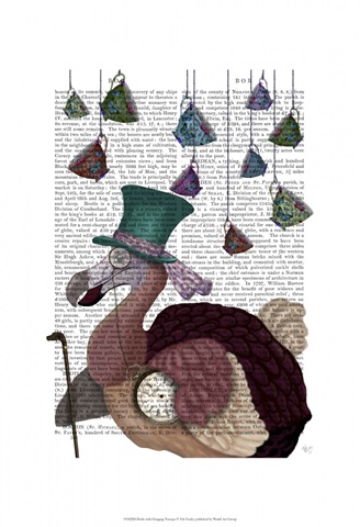 Dodo with Hanging Teacups