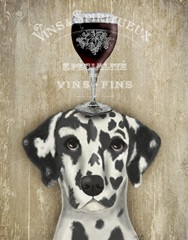 Dog Au Vin Dalmatian