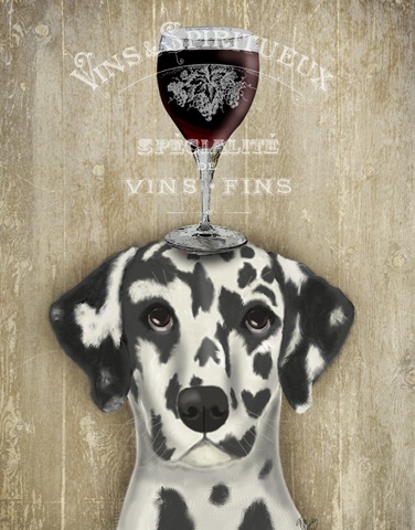 Dog Au Vin Dalmatian