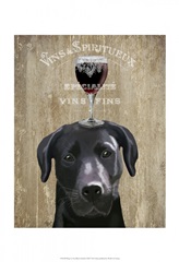 Dog Au Vin, Black Labrador