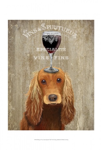 Dog Au Vin, Cocker Spaniel