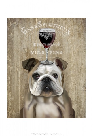 Dog Au Vin, English Bulldog