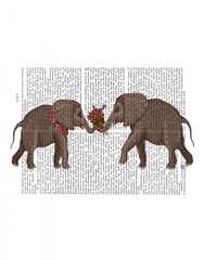 Elephant Bouquet, Landscape