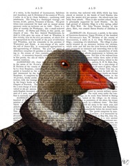 Elizabethan Goose in a Ruff