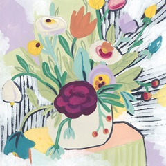 Fauvist Floral I