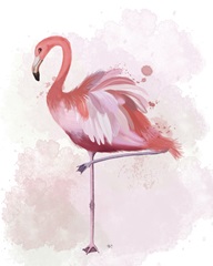 Fluffy Flamingo 4