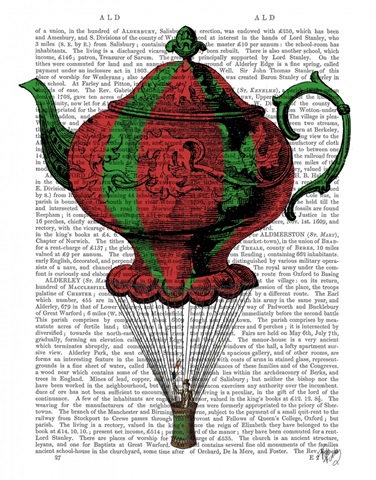 Flying Teapot 2 Red and Green