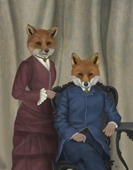 Fox Couple Edwardians