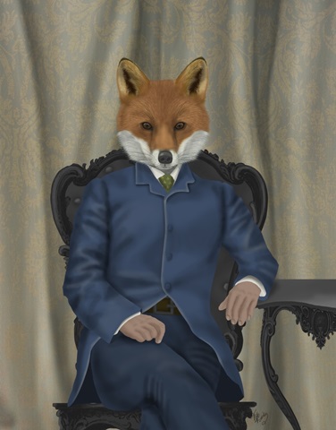 Fox Edwardian Gent, Portrtait