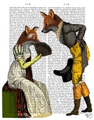 Foxes Courting