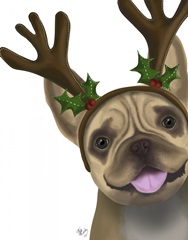 French Bulldog, Antlers 2