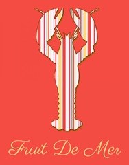 Fruit De Mer Lobster on Coral