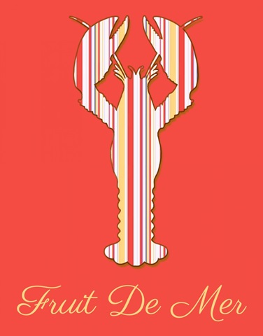 Fruit De Mer Lobster on Coral