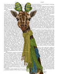 Giraffe and Scarves