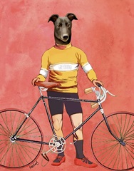 Greyhound Cyclist