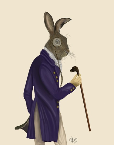 Hare In Purple Coat