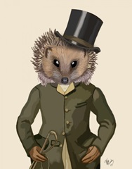 Hedgehog Rider Portrait