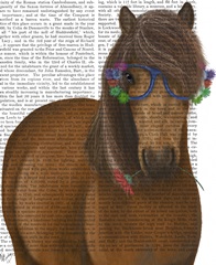 Horse and Flower Glasses