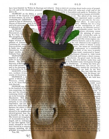 Horse with Feather Hat