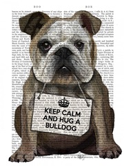 Hug a Bulldog