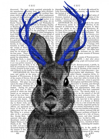 Jackalope with Blue Antlers