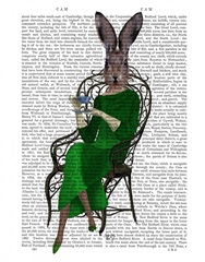 Lady Bella Rabbit Taking Tea