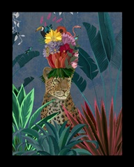 Leopard with Headdress