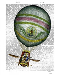 Light Blue Hot Air Balloon