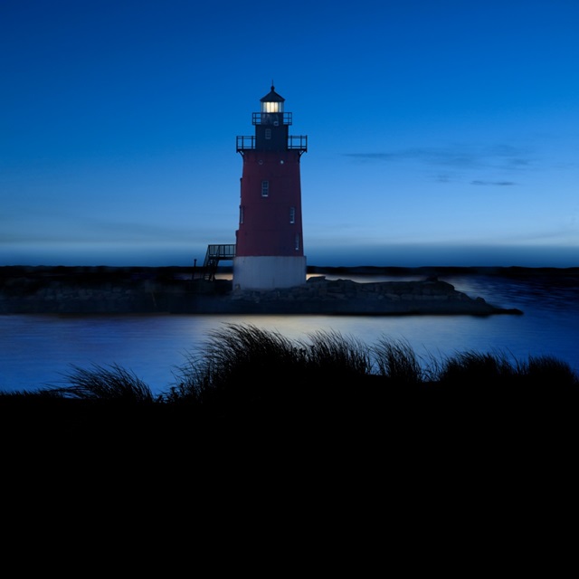 Lighthouse at Night IV