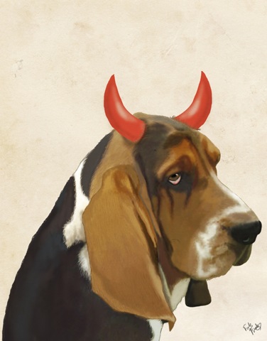 Little Devil Basset Hound