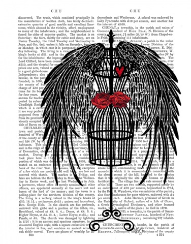 Mannequin With Black Wings