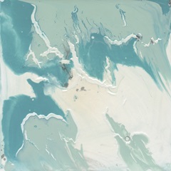 Marbled Aqua I