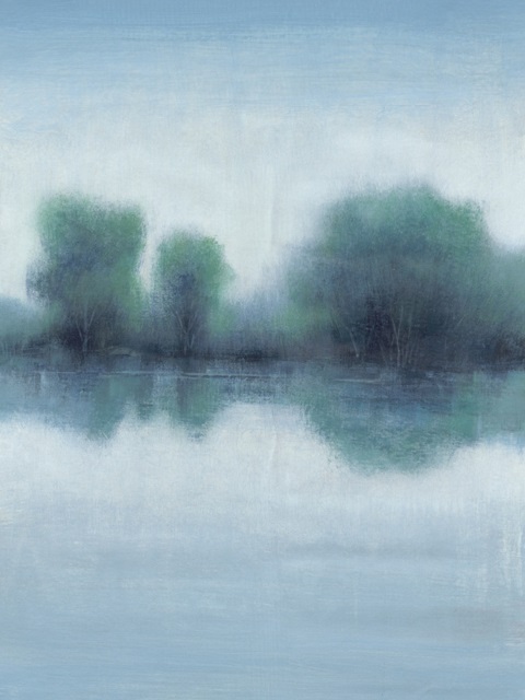 Misty Blue Morning I