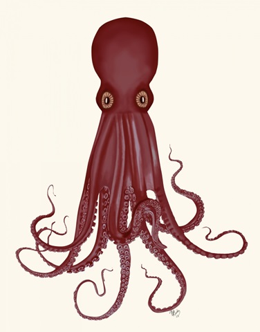 Octopus 8, Red