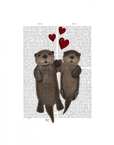 Otters Holding Hands