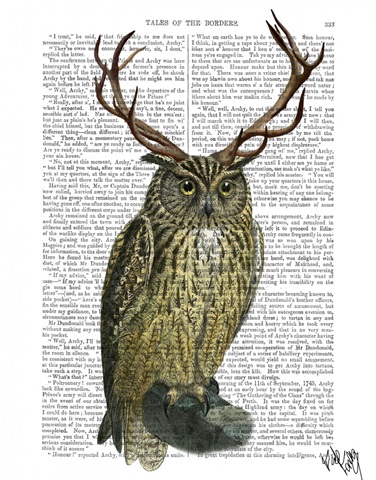 Owl with Antlers plain