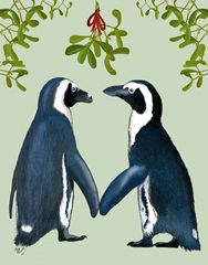 Penguins And Mistletoe