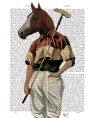 Polo Horse Portrait