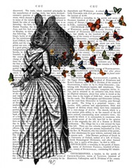 Rabbit and Butterfly Parasol