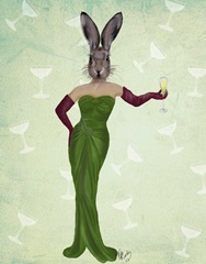 Rabbit Green Dress